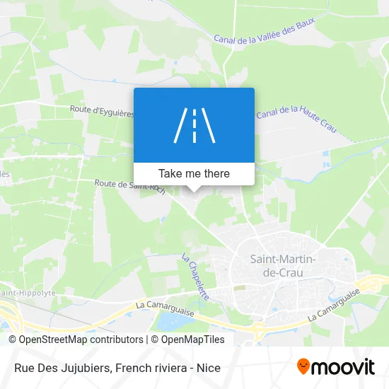Rue Des Jujubiers map