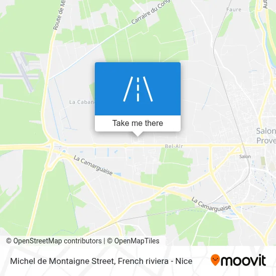Rue Michel De Montaigne map