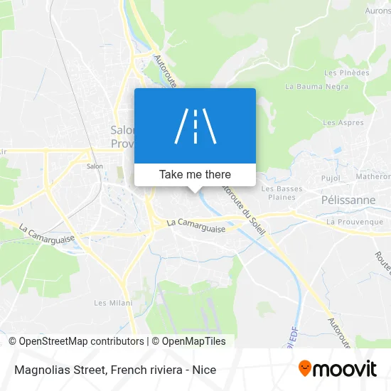 Rue Des Magnolias map