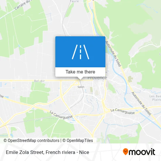 Rue Émile Zola map