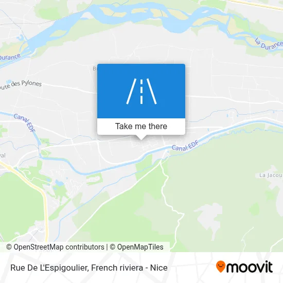 Rue De L'Espigoulier map