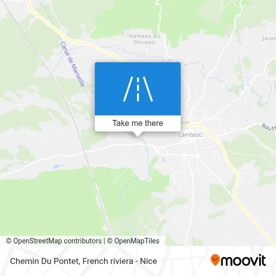 Chemin Du Pontet map