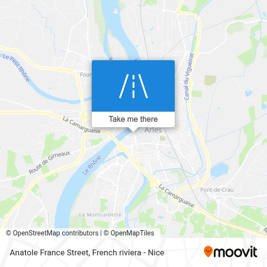 Rue Anatole France map