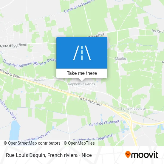 Rue Louis Daquin map