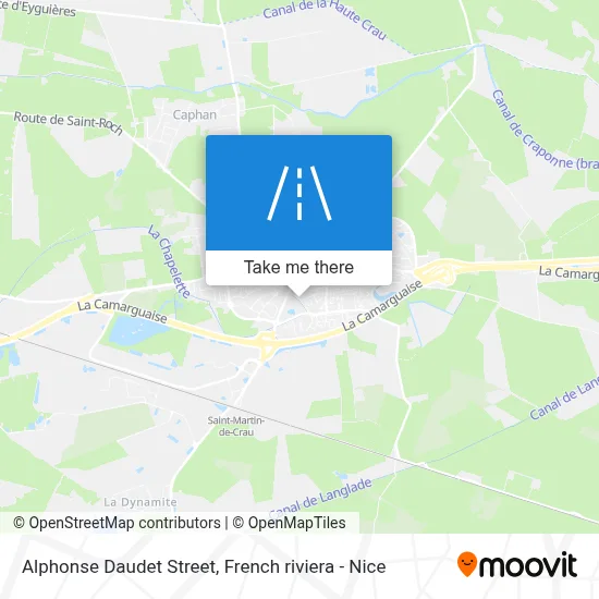 Rue Alphonse Daudet map