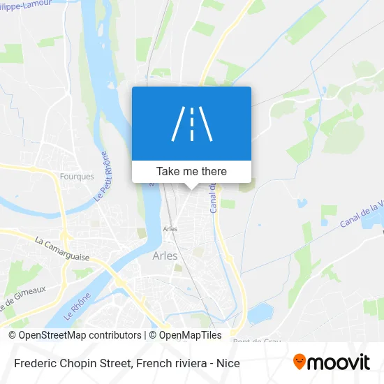 Rue Frédéric Chopin map