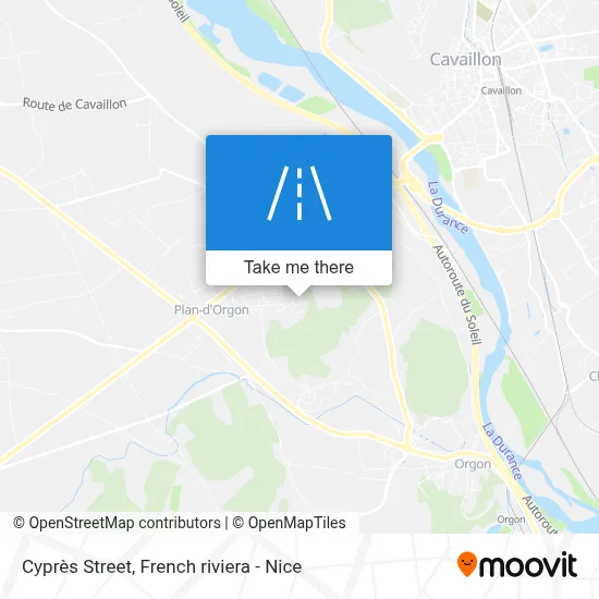 Rue Des Cyprès map