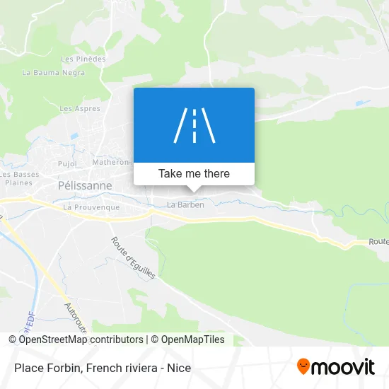 Place Forbin map