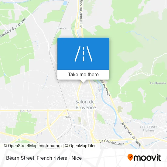 Rue Du Béarn map