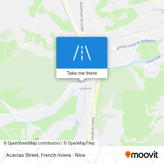 Rue Des Acacias map