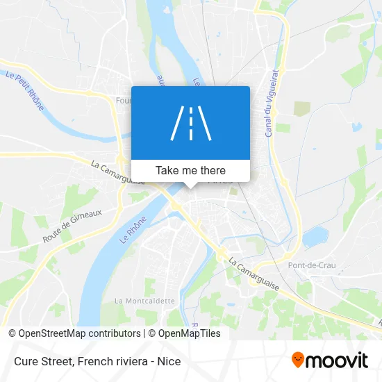Rue De La Cure map