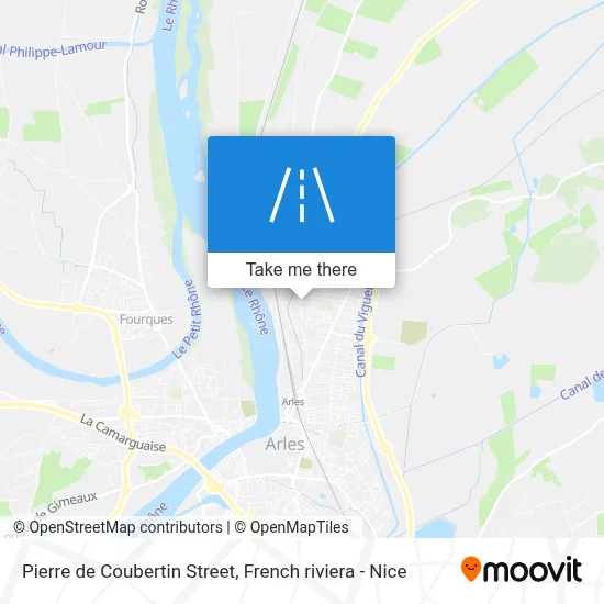 Rue Pierre De Coubertin map