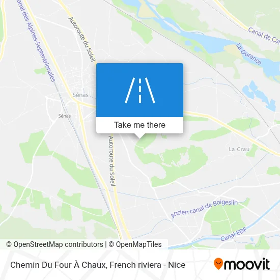 Chemin Du Four À Chaux map