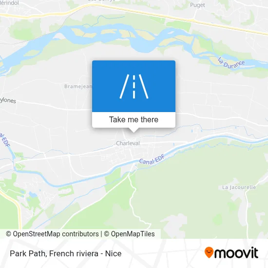 Chemin Du Parc map