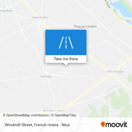 Rue Du Moulin À Vent map