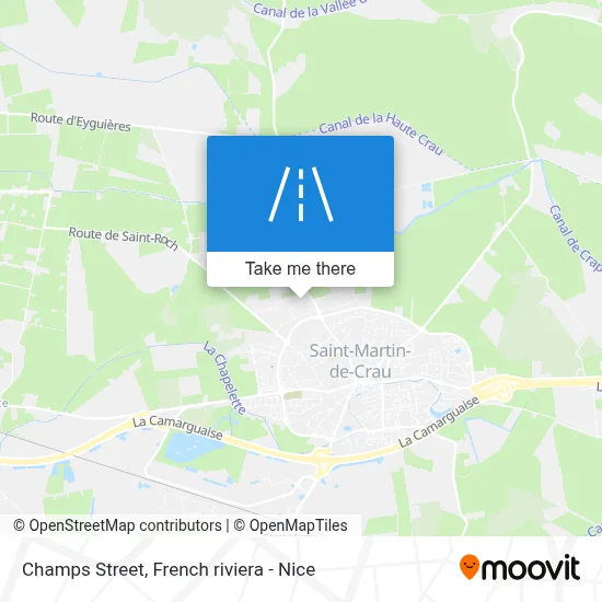 Rue Des Champs map