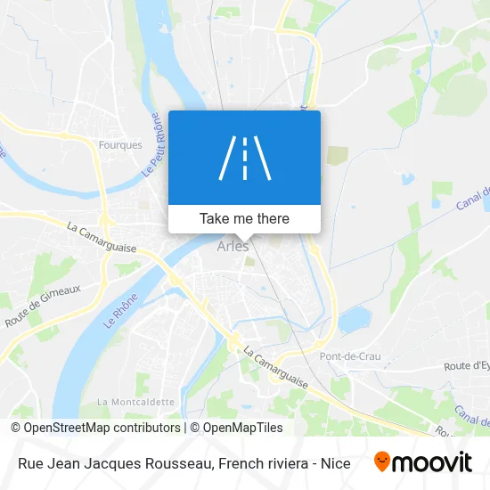 Rue Jean Jacques Rousseau map