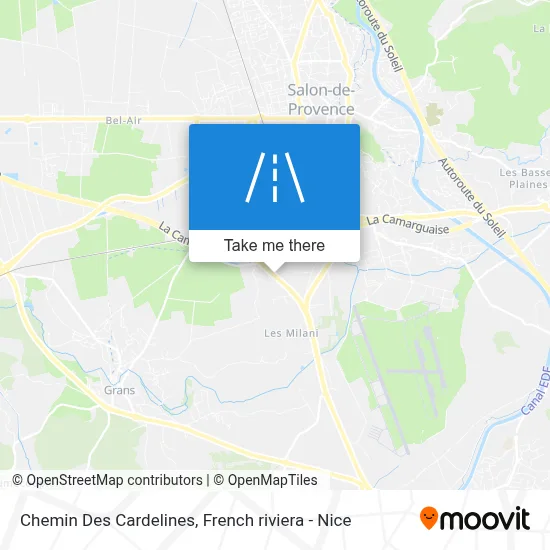 Chemin Des Cardelines map
