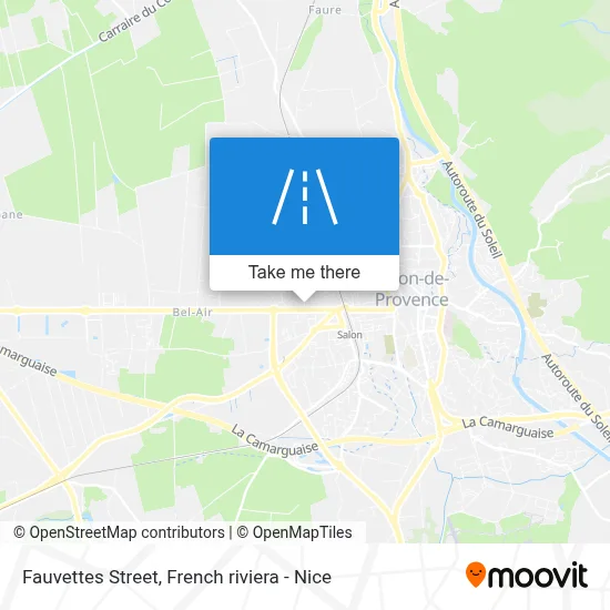Rue Des Fauvettes map