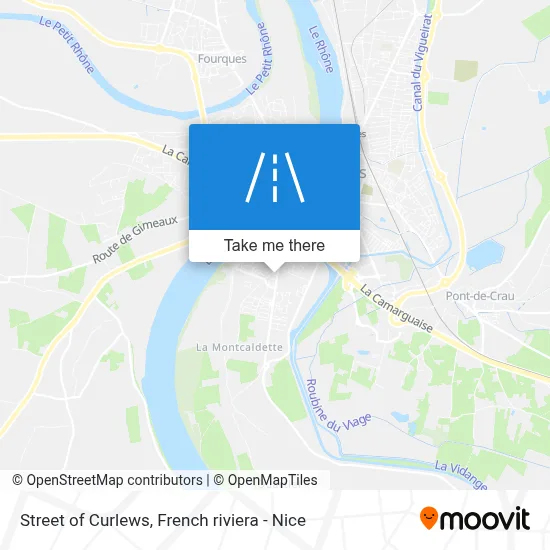 Mapa Rue Des Courlis