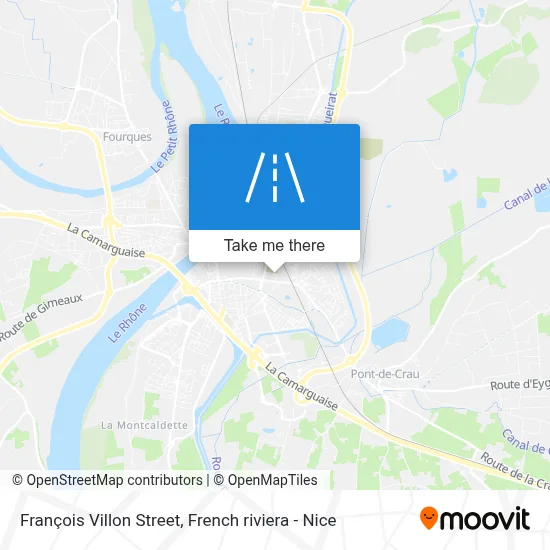 Rue François Villon map