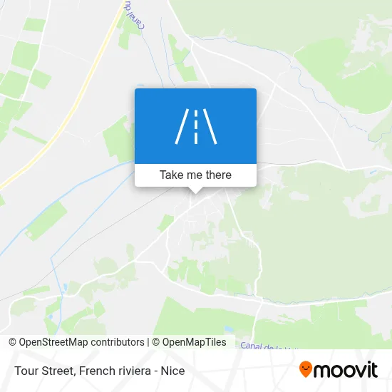 Rue De La Tour map