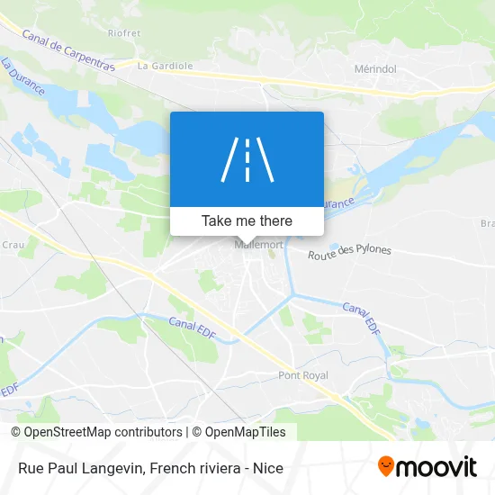 Rue Paul Langevin map