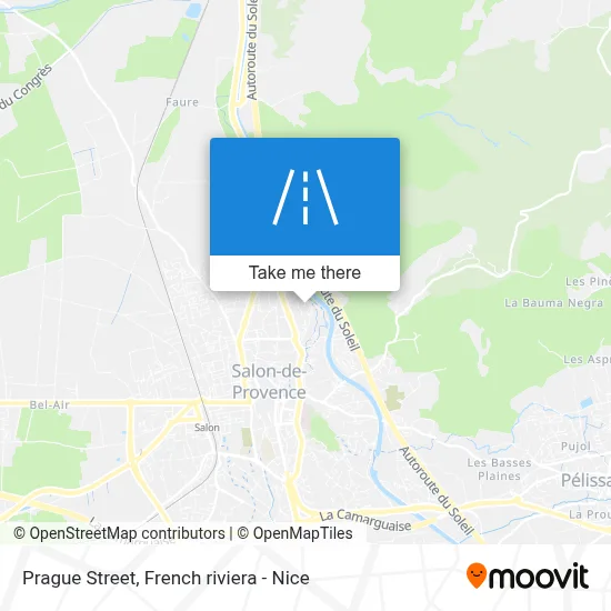 Rue De Prague map