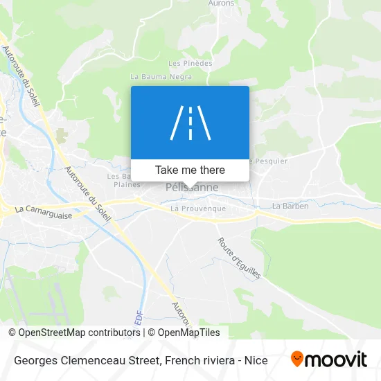 Rue Georges Clemenceau map