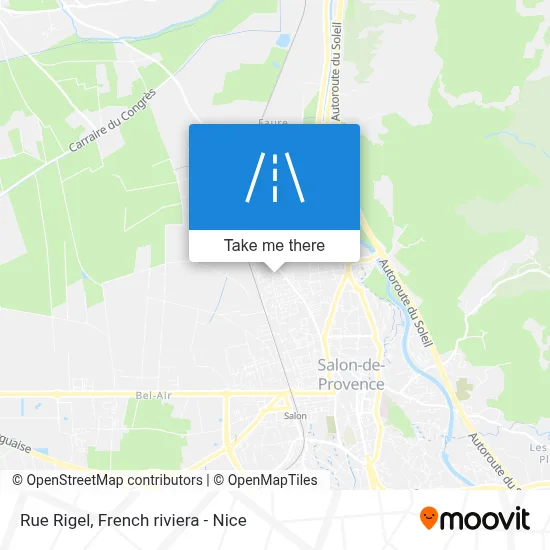 Mapa Rue Rigel