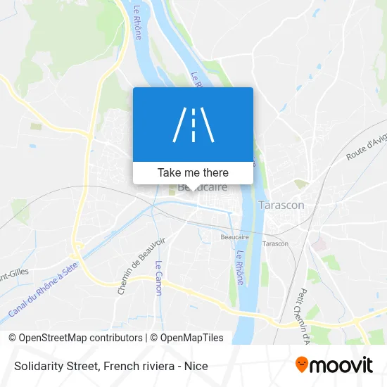 Rue De La Solidarité map
