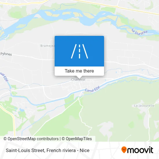 Mapa Rue Saint-Louis