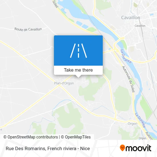 Rue Des Romarins map