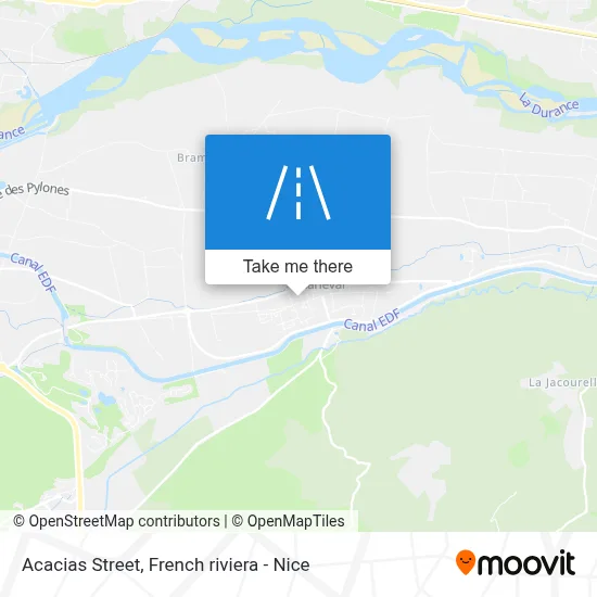 Rue Des Acacias map