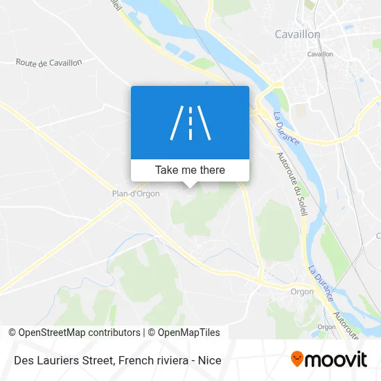 Rue Des Lauriers map