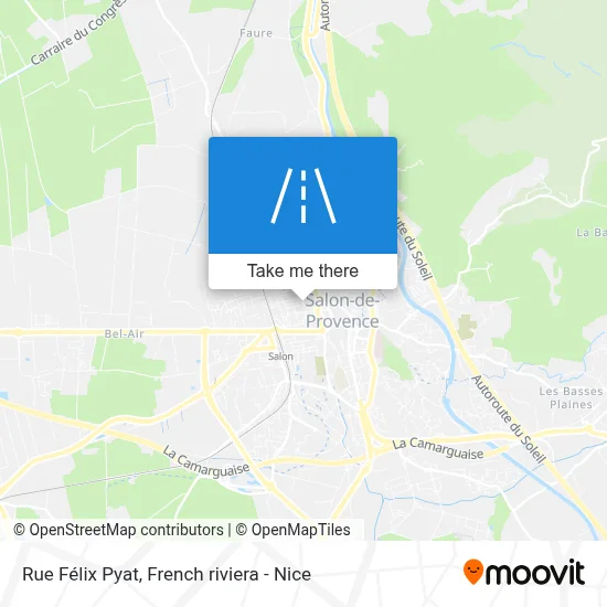 Mapa Rue Félix Pyat