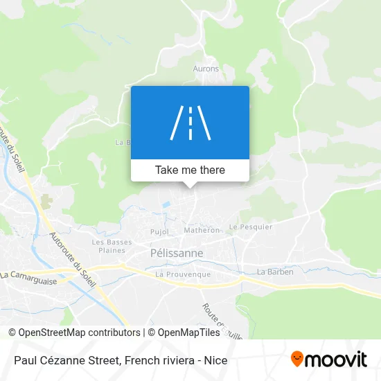 Rue Paul Cézanne map