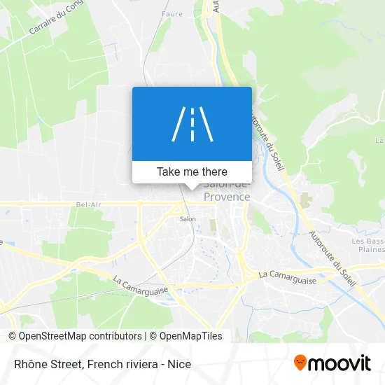 Rue Du Rhône map