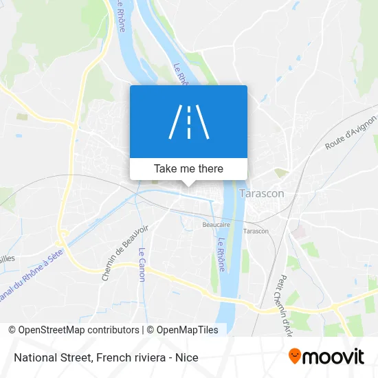 Rue Nationale map
