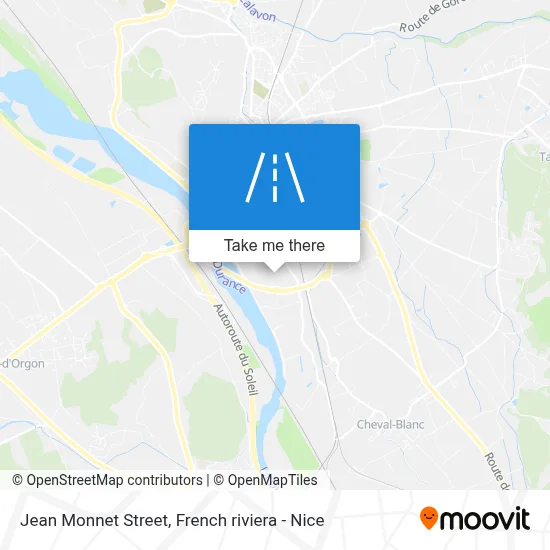 Rue Jean Monnet map
