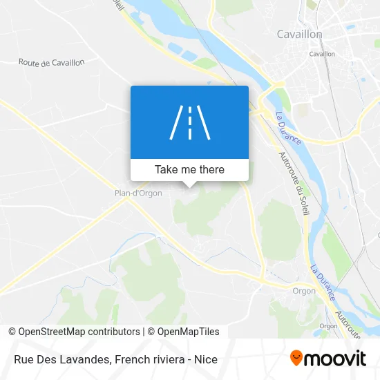 Rue Des Lavandes map
