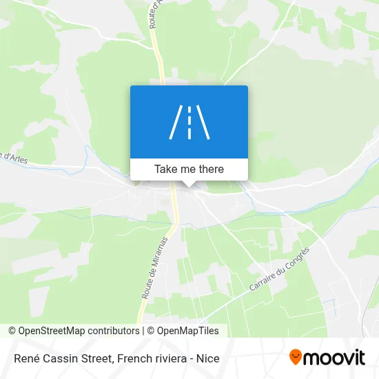 Rue René Cassin map