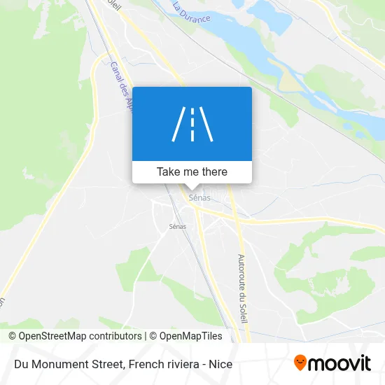 Mapa Rue Du Monument
