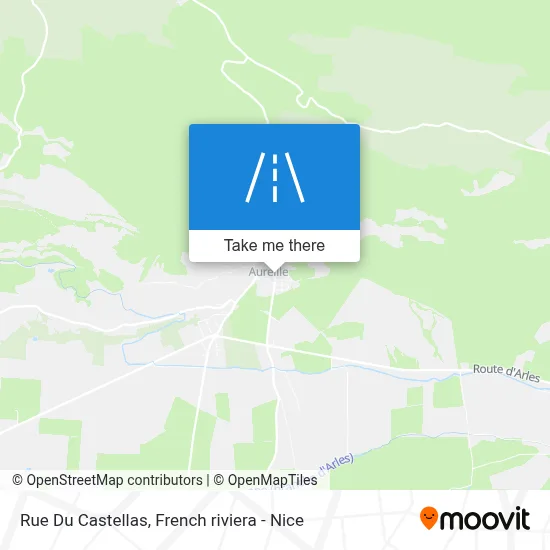 Rue Du Castellas map