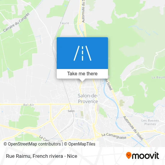 Rue Raimu map