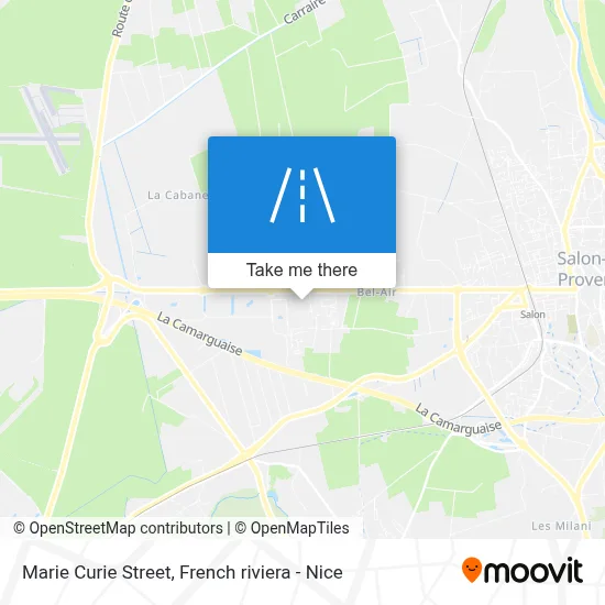 Mapa Rue Marie Curie
