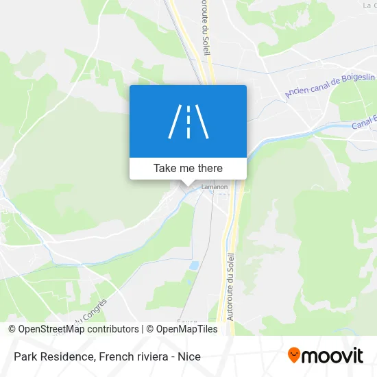 Résidence Du Parc map