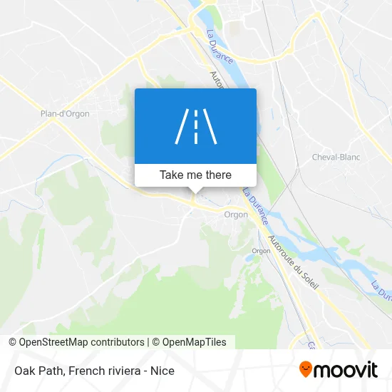 Chemin Du Chêne map