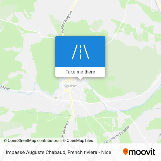 Mapa Impasse Auguste Chabaud