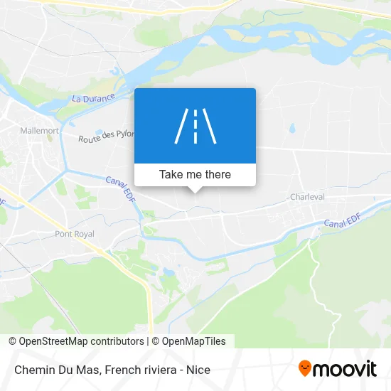 Chemin Du Mas map